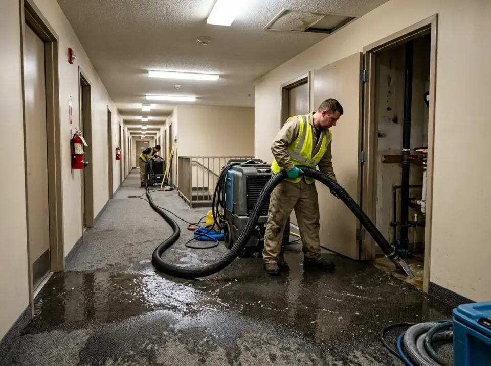 multi-unit-apartment-hallway-f-005 — frequently asked questions, Emergency Burst Pipe Water Extraction & Removal in Tavares,…